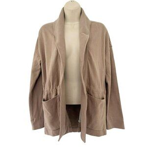 James Perse Green Amo Shawl Collar Open Front Jacket Blazer Size 0 or US XS NWT